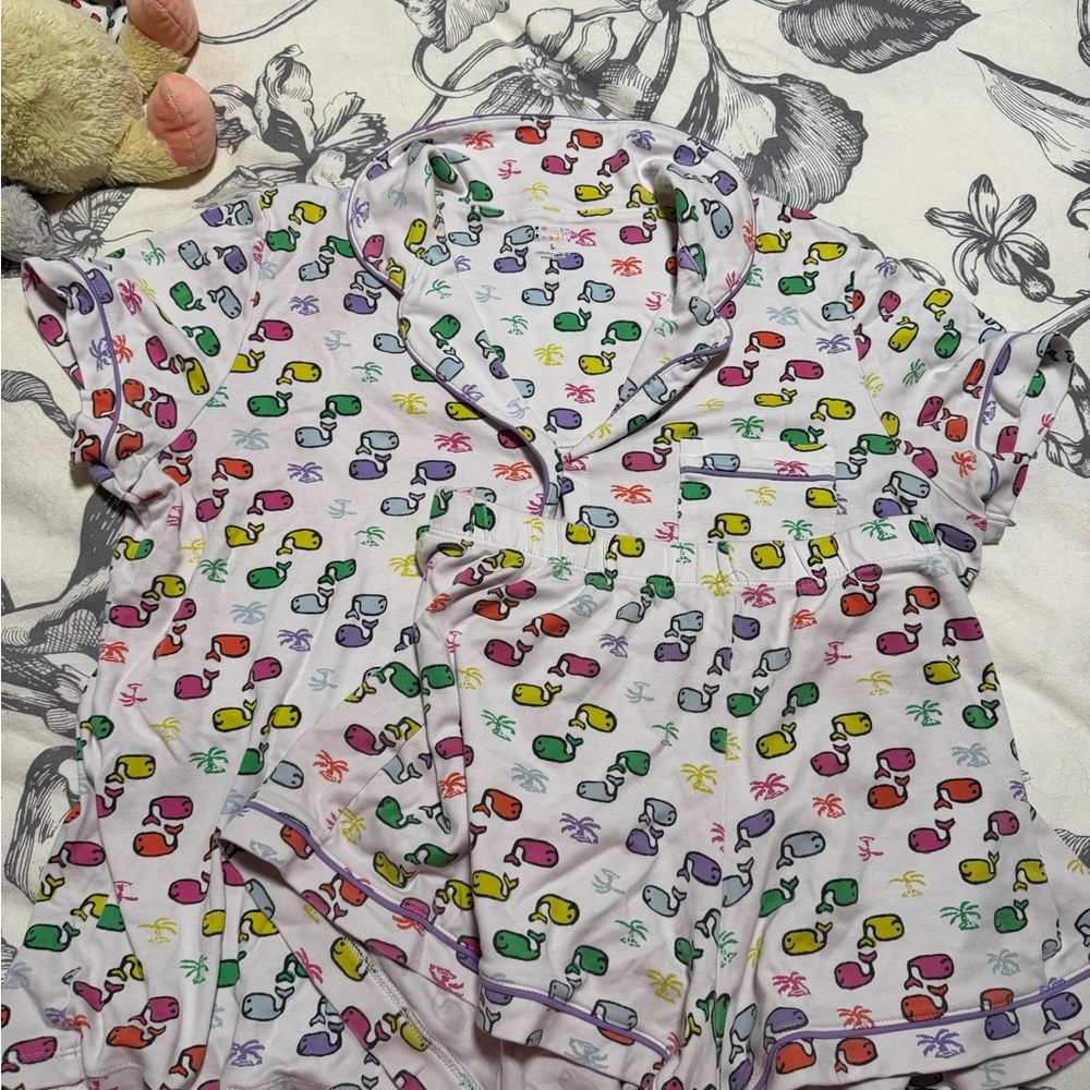 Roller Rabbit Multicolor Pajama Set